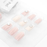 LASHIDOL Press On Magic Nails Pink Diamond LI-TPUN-QL-3#-YSK 24 -C-20232