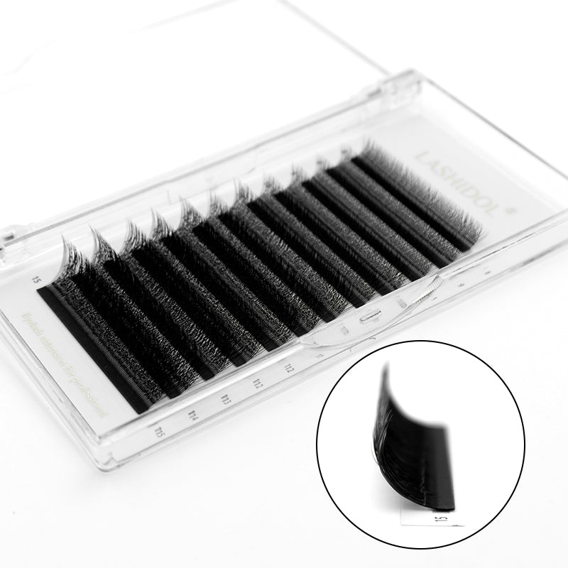 LASHIDOL-W Eyelash Extension 4D Volume Premade Fan 8-15mm