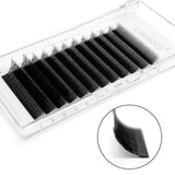 LASHIDOL-W Eyelash Extension 3D Volume Premade Fan 8-15mm Matte Black Cluster