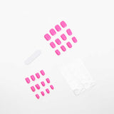 LASHIDOL Press On Magic Nails Bobby Pink