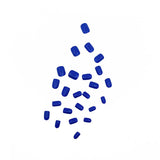 LASHIDOL Press On Magic Nails Klein Blue