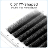 LASHIDOL-YY-Shaped eyelashes extension 12 rows