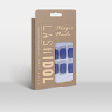 LASHIDOL Press On Magic Nails Klein Blue